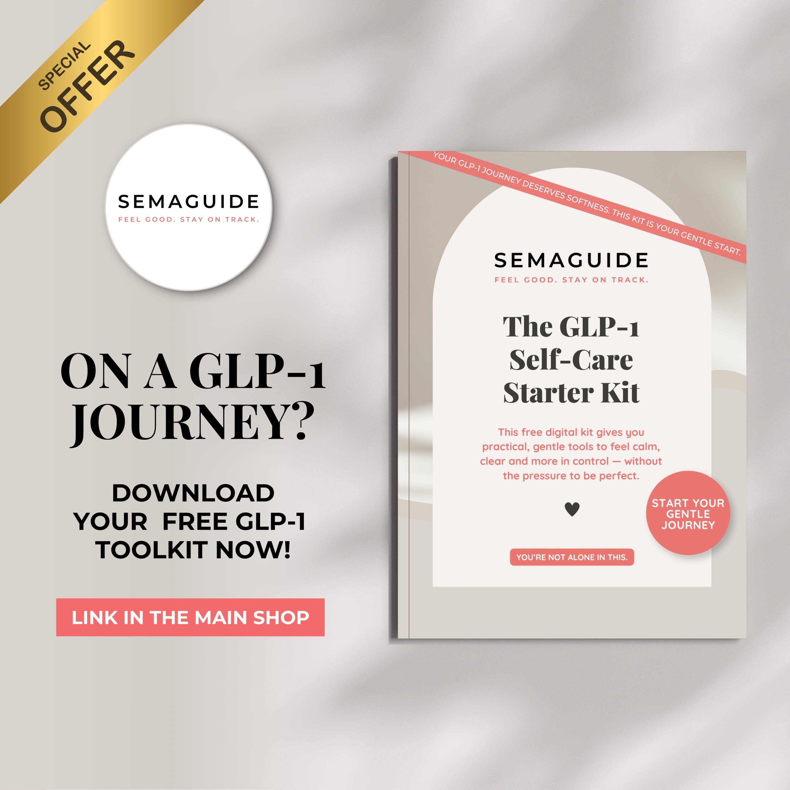 GLP-1 Weight Loss Instagram Templates, Social Media Stories (Canva)