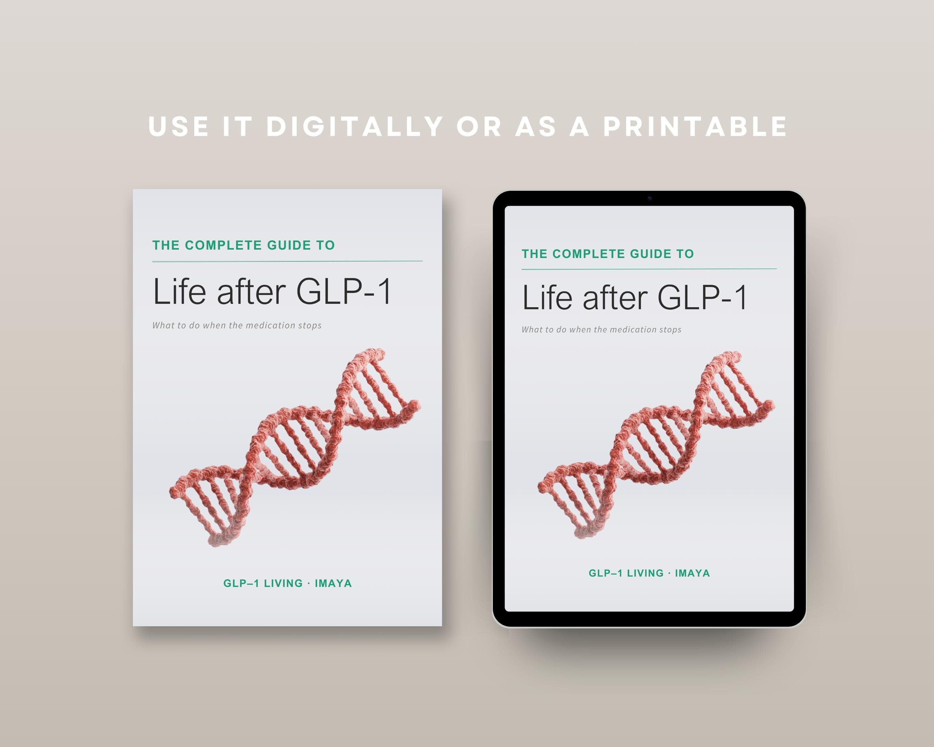 Life After GLP1 Guide Keep Weight Off After Weight Loss Medication 14 Day Meal Plan Digital Download PDF Ebook