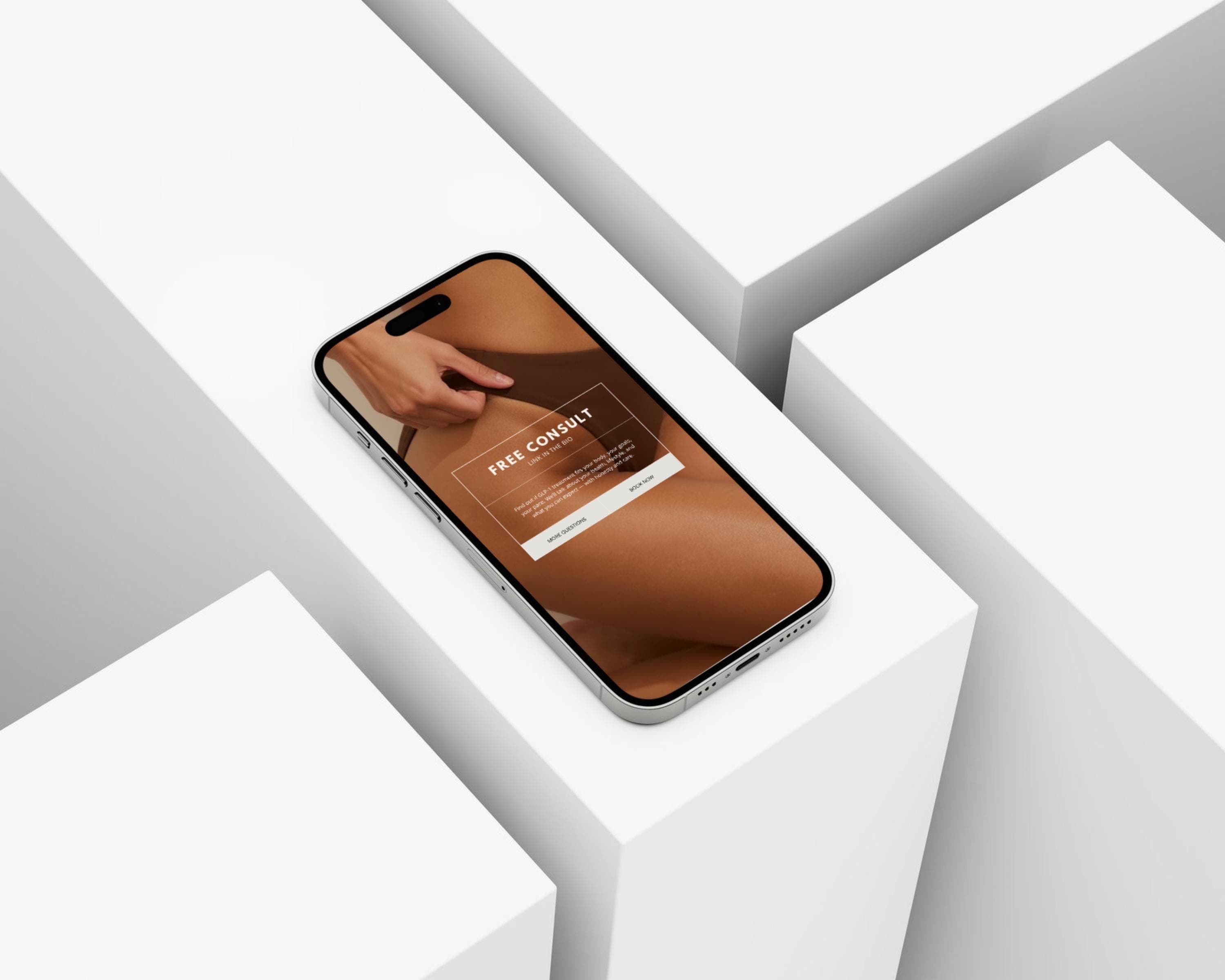Medical Weight Loss Templates Editable in Canva | GLP-1 Instagram Story Templates for Clinics | Semaglutide Medical Social Media Kit
