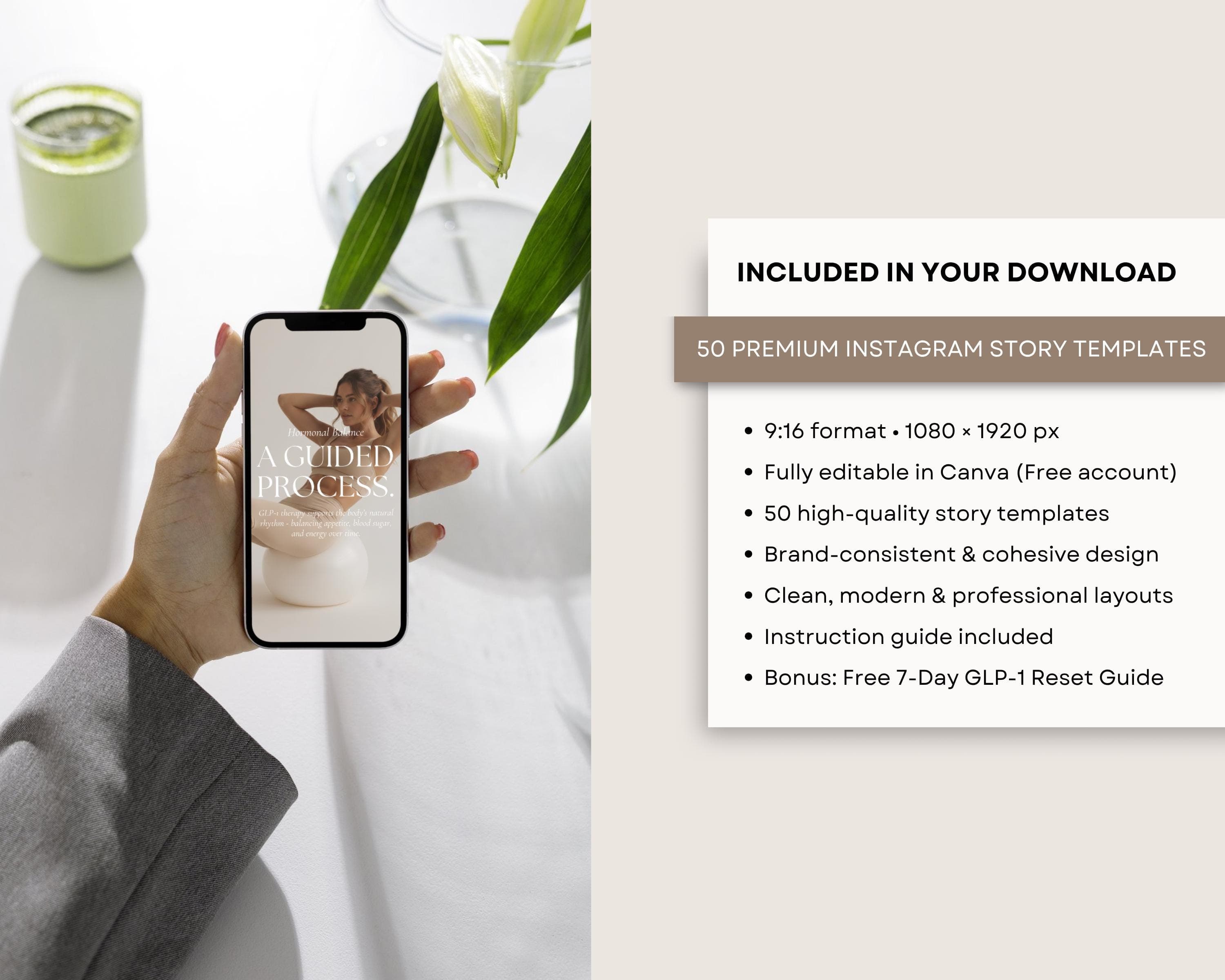 Medspa Before After Instagram Story Templates | Editable Canva Esthetician Result Posts | Skin Transformation Slides for Beauty Clinics
