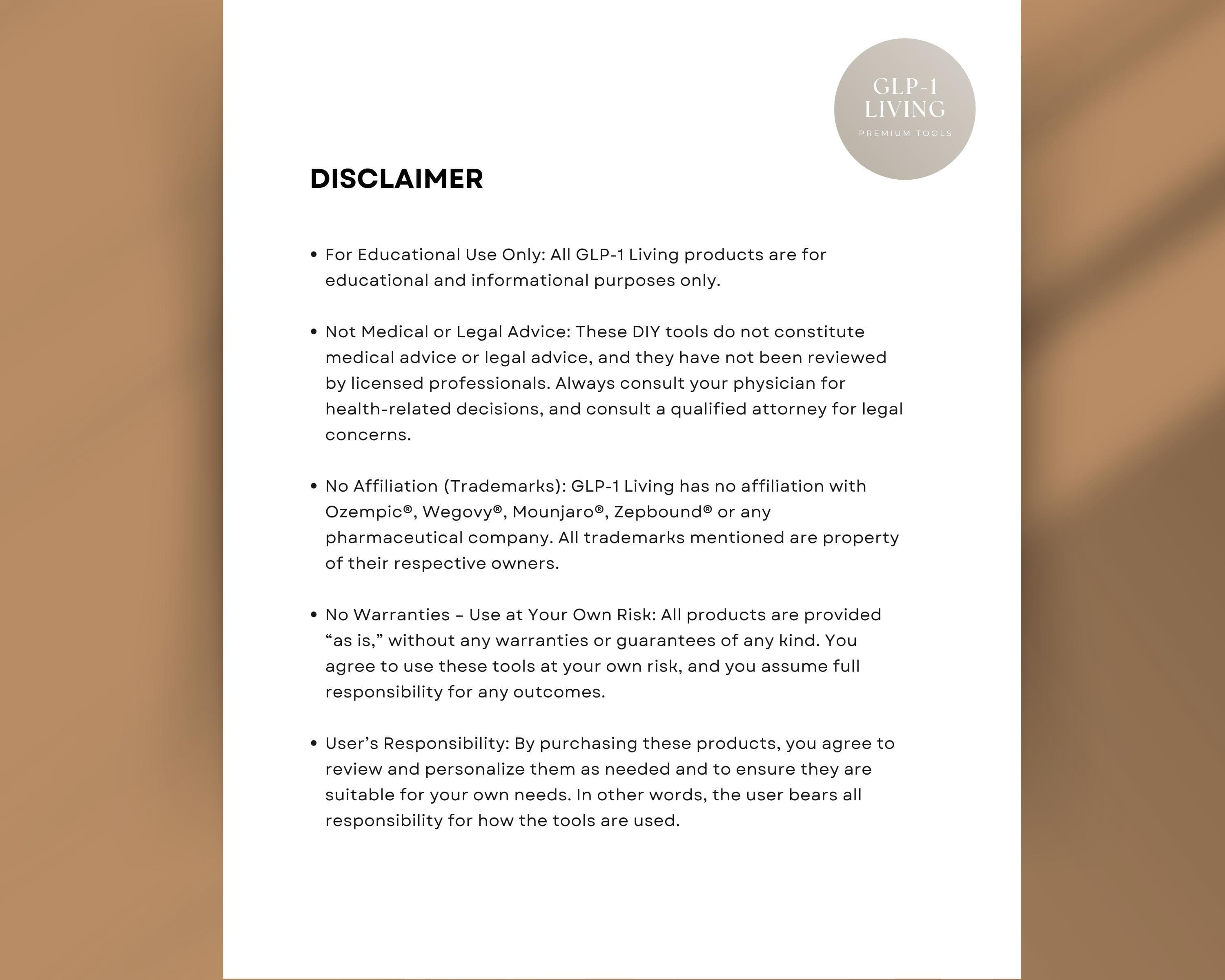 Weight Loss Brochure Template, Editable Canva GLP-1 Clinic Trifold Handout