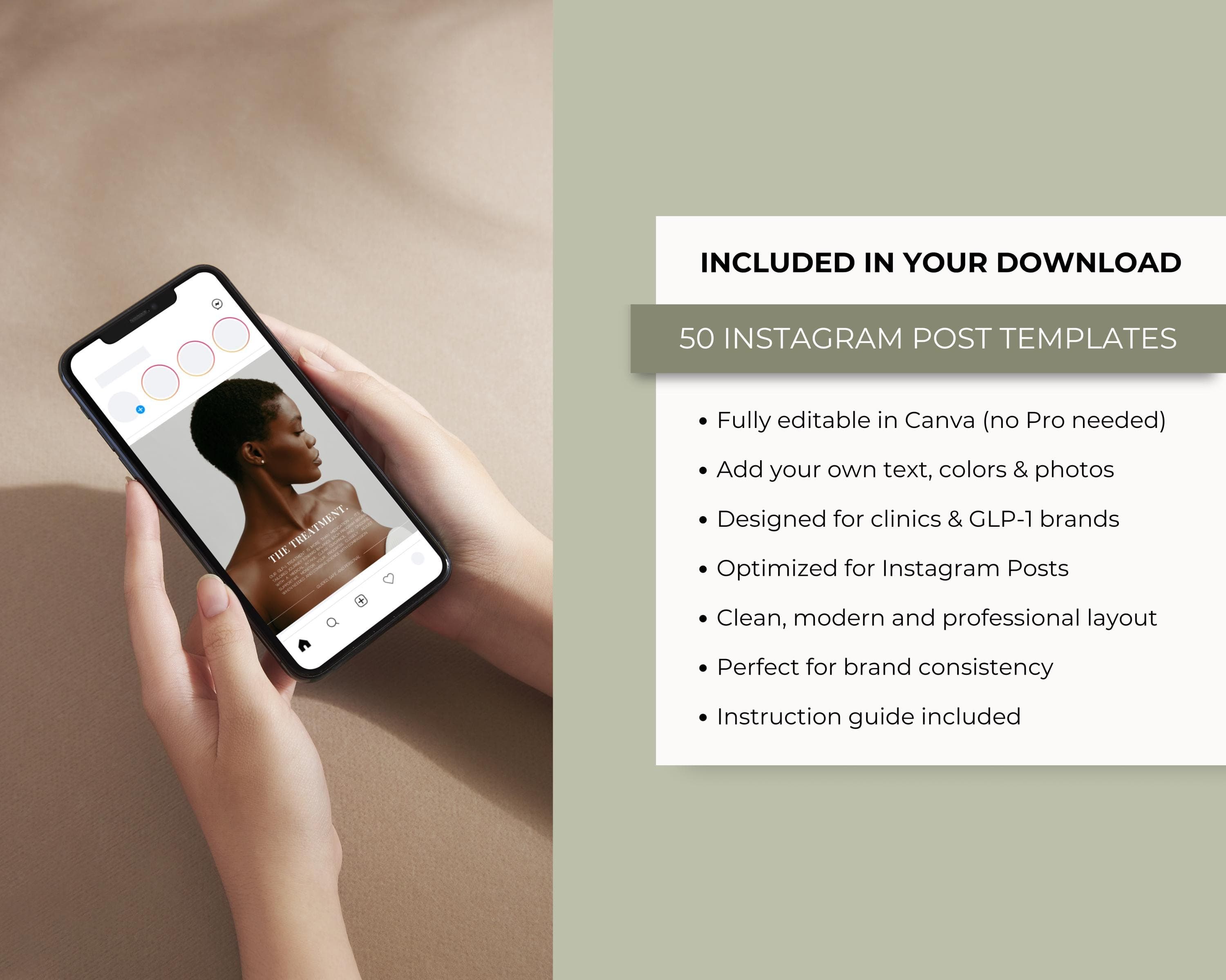 Weight Loss Coach Instagram Templates, Editable Canva Wellness Posts | Health & Weight Loss Coaching Social Media Kit
