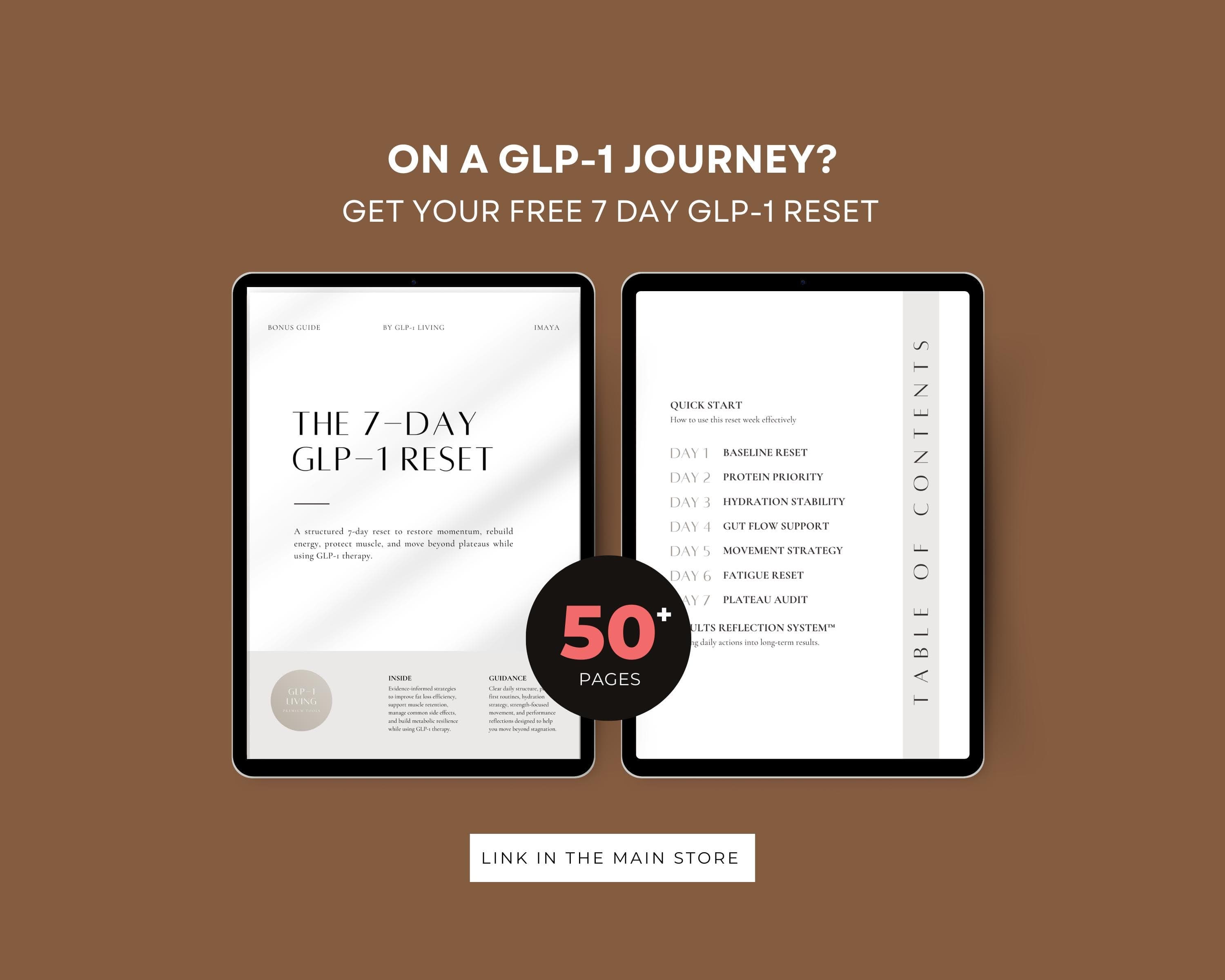 50 GLP1 Editable Canva Instagram Post Templates | Luxury Aesthetic