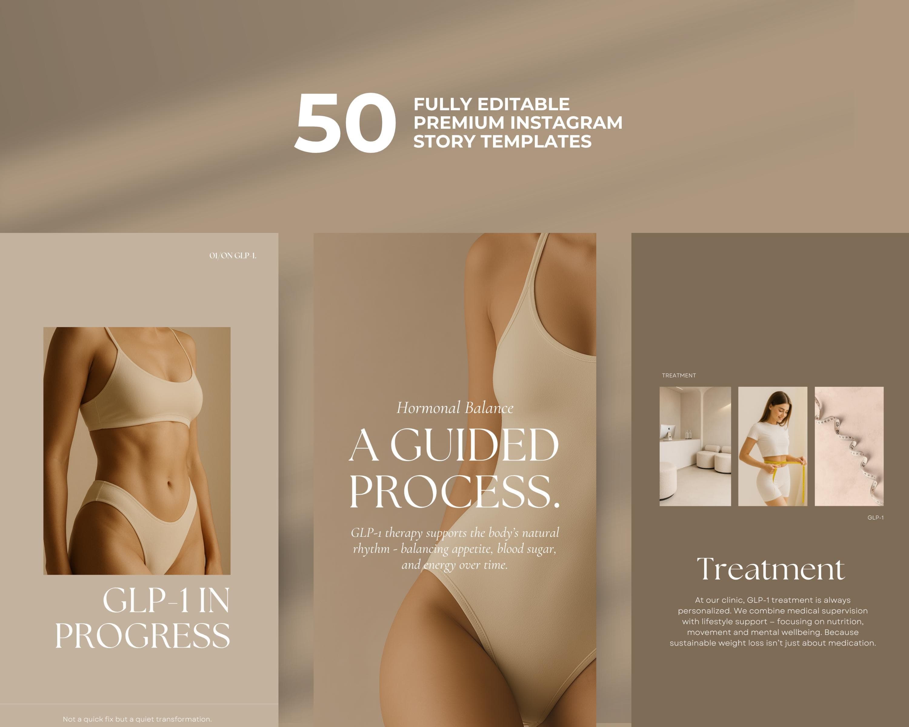 Patient Onboarding Instagram Story Templates for Nurse Practitioners | Editable Canva Welcome & Intake Posts | New Client Clinic Slides