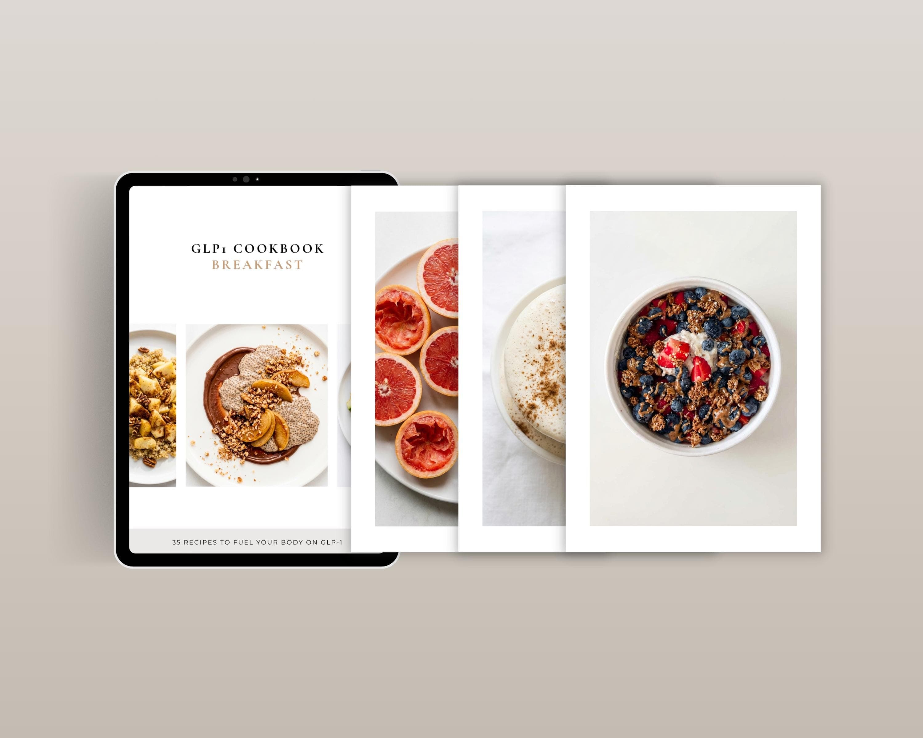 High Protein Breakfast Meal Plan | 35 GLP-1 Morning Recipes for Steady Blood Sugar | Easy Weight Loss Friendly PDF Cookbook