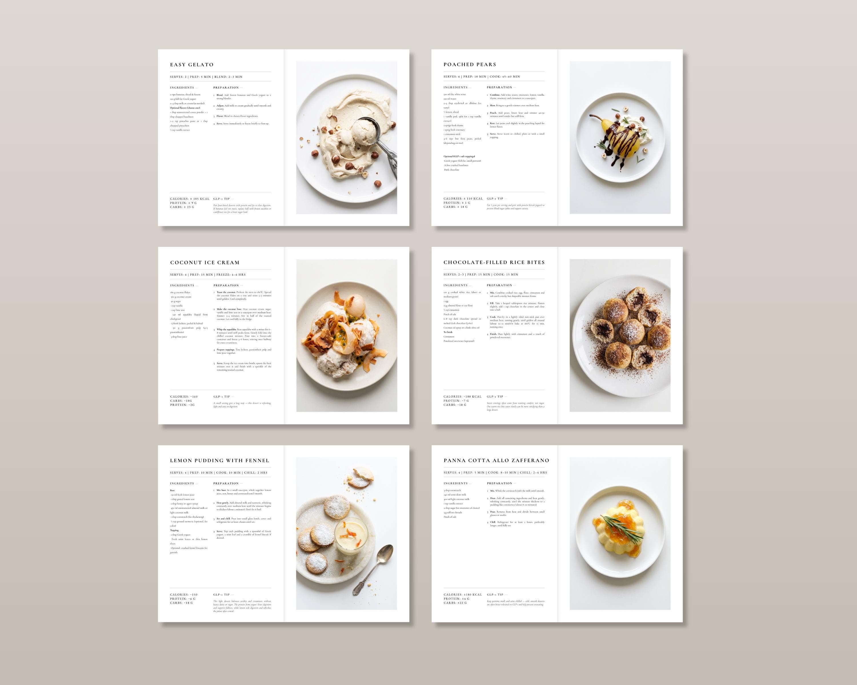 Low Calorie Desserts for Weight Loss | 35 Low Sugar GLP-1 Treats | High Protein & Portion Smart | Semaglutide Friendly PDF