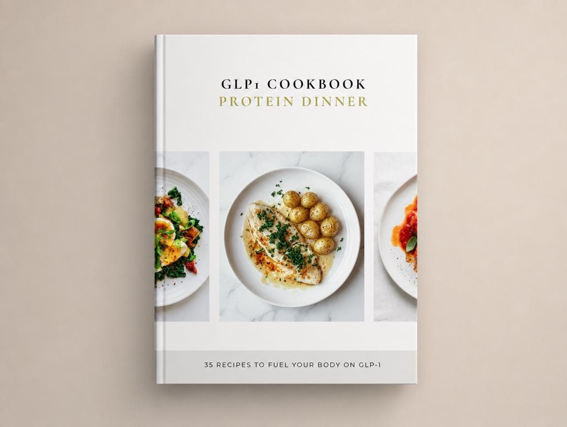 High Protein Meal Plan for Weight Loss | 35 GLP-1 Recipes with Protein Per Serving | Digital PDF Cookbook Instant Download