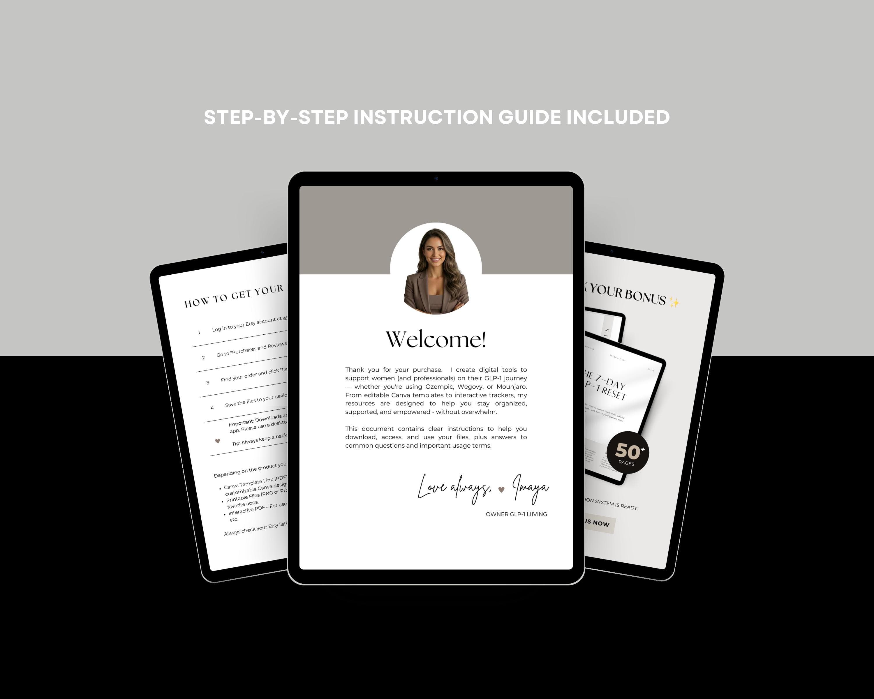 Weight Loss Medication Instagram Templates, Editable Canva Posts | Medical Weight Loss Clinic Marketing & Medspa Kit