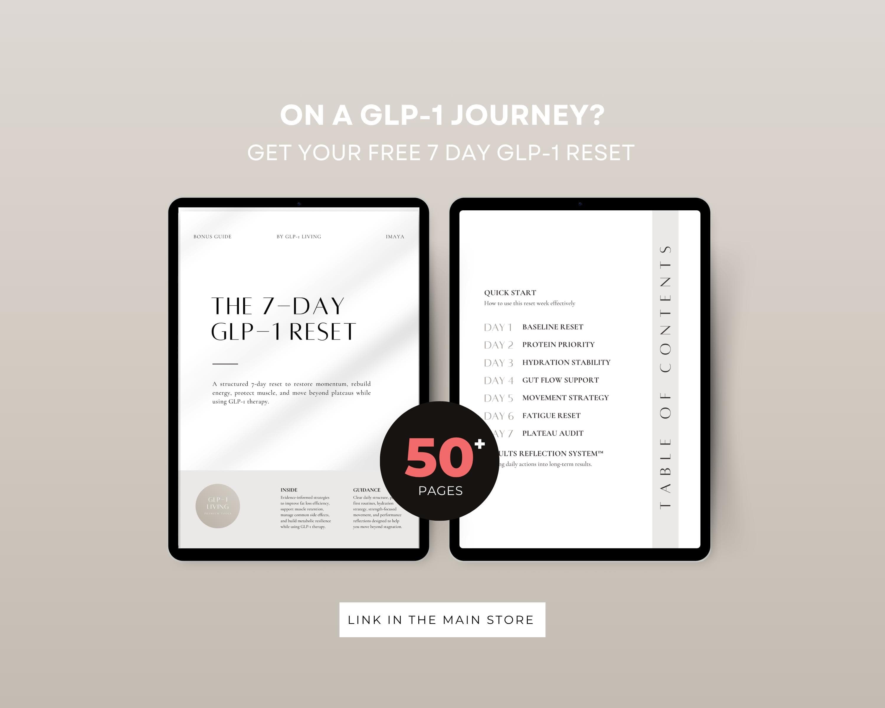 Appetite & Energy Tracker Printable | GLP-1 Daily Log with Mood + Side Effects | Weight Loss Health Tracker PDF