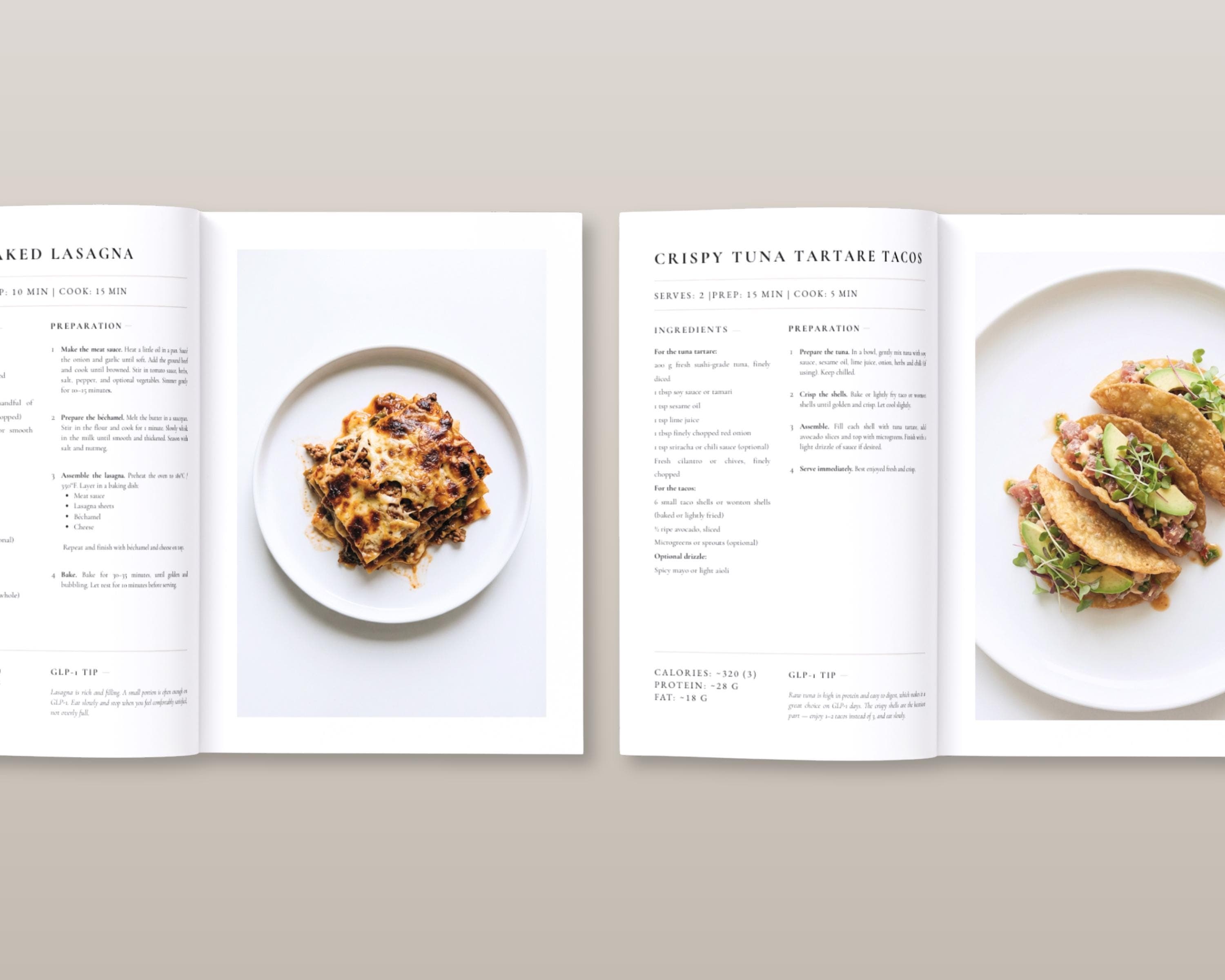 Healthy Comfort Food Cookbook for Weight Loss | High Protein Cozy GLP-1 Recipes | 35 Lightened Classics | Printable PDF