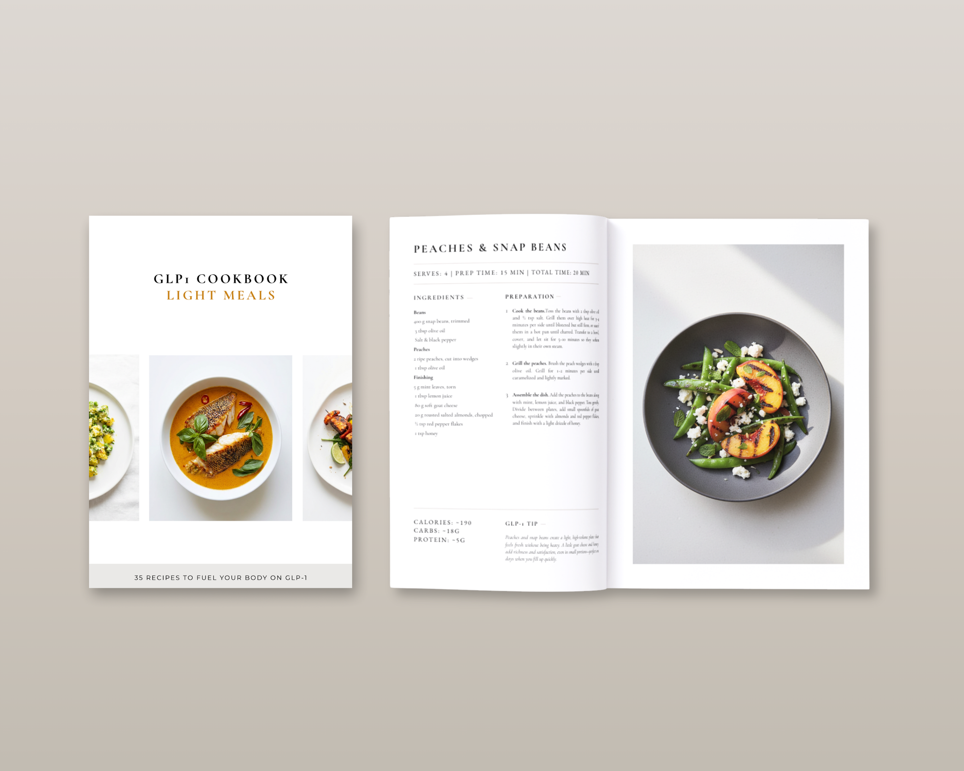 Foods that don't cause nausea on semaglutide — recipe example from the cookbook