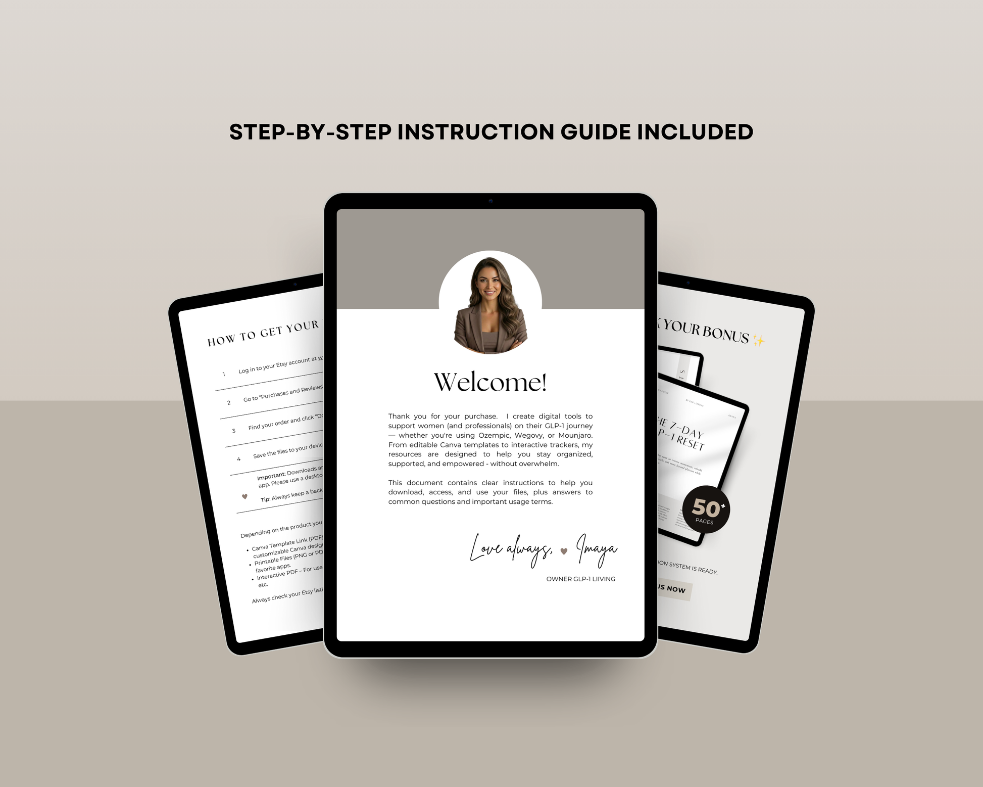 GLP-1 Light Meals Cookbook page — what to eat when nauseous on Ozempic or semaglutide