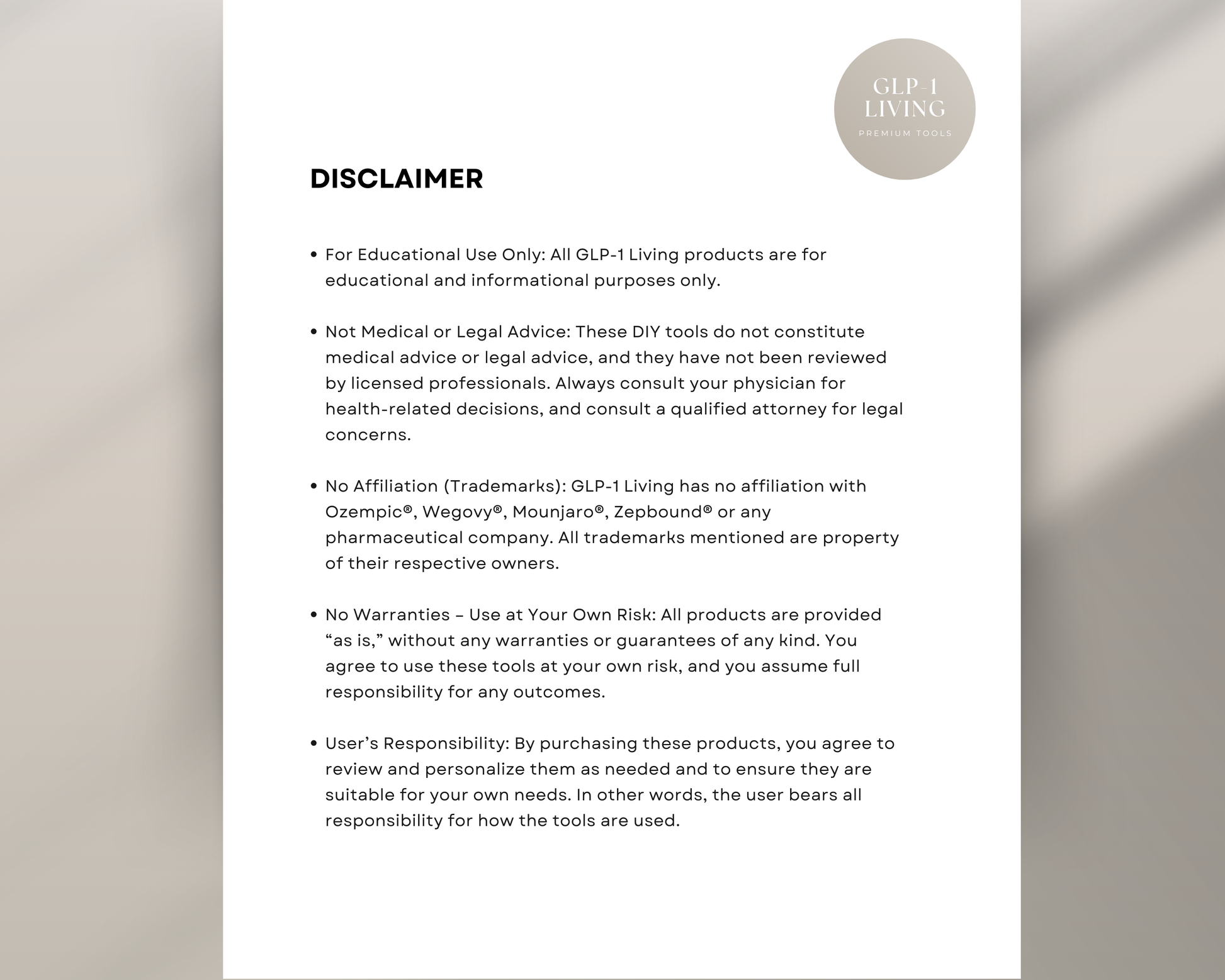 Close-up of simple ingredients used in an ozempic light meals recipe from the cookbook