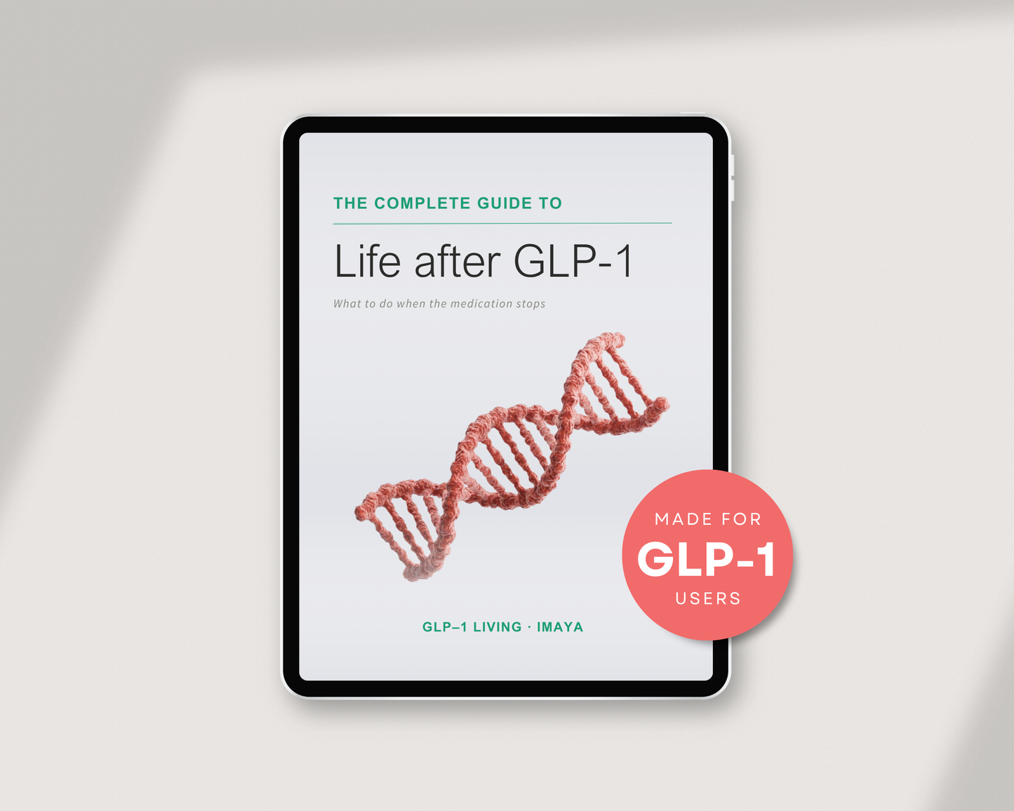 Life After GLP-1 Guide transition checklist page — what to keep, adjust, and watch for