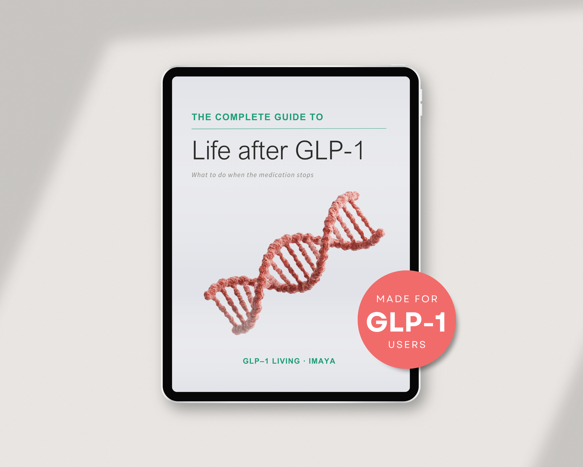 Life After GLP-1 Guide transition checklist page — what to keep, adjust, and watch for