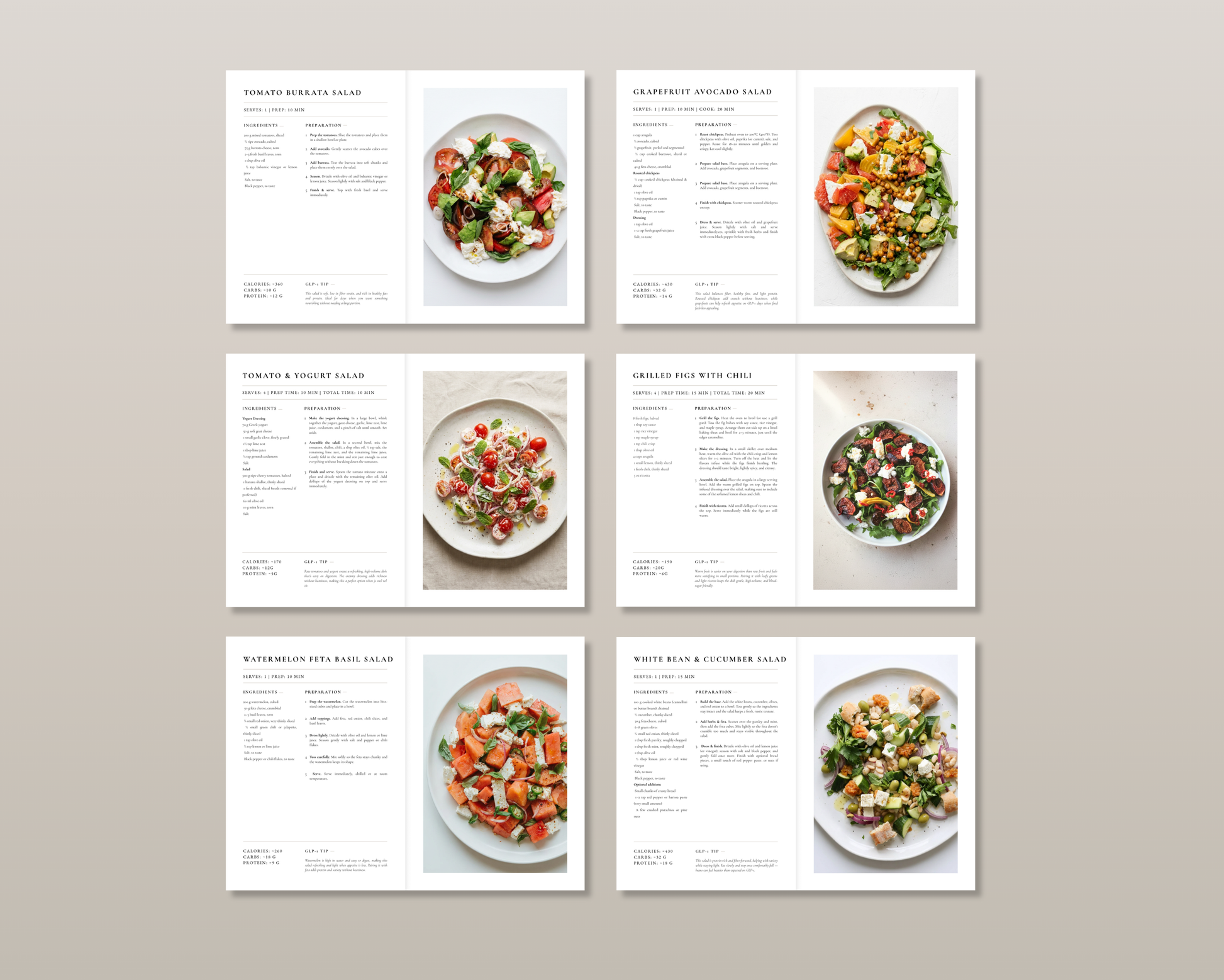 GLP-1-friendly salad dressing recipe page — light options that won't trigger nausea
