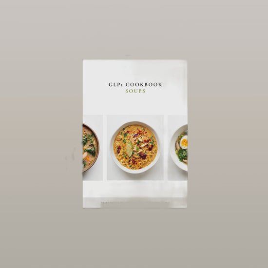 Batch cooking prep guide page from the GLP-1 Soups Cookbook