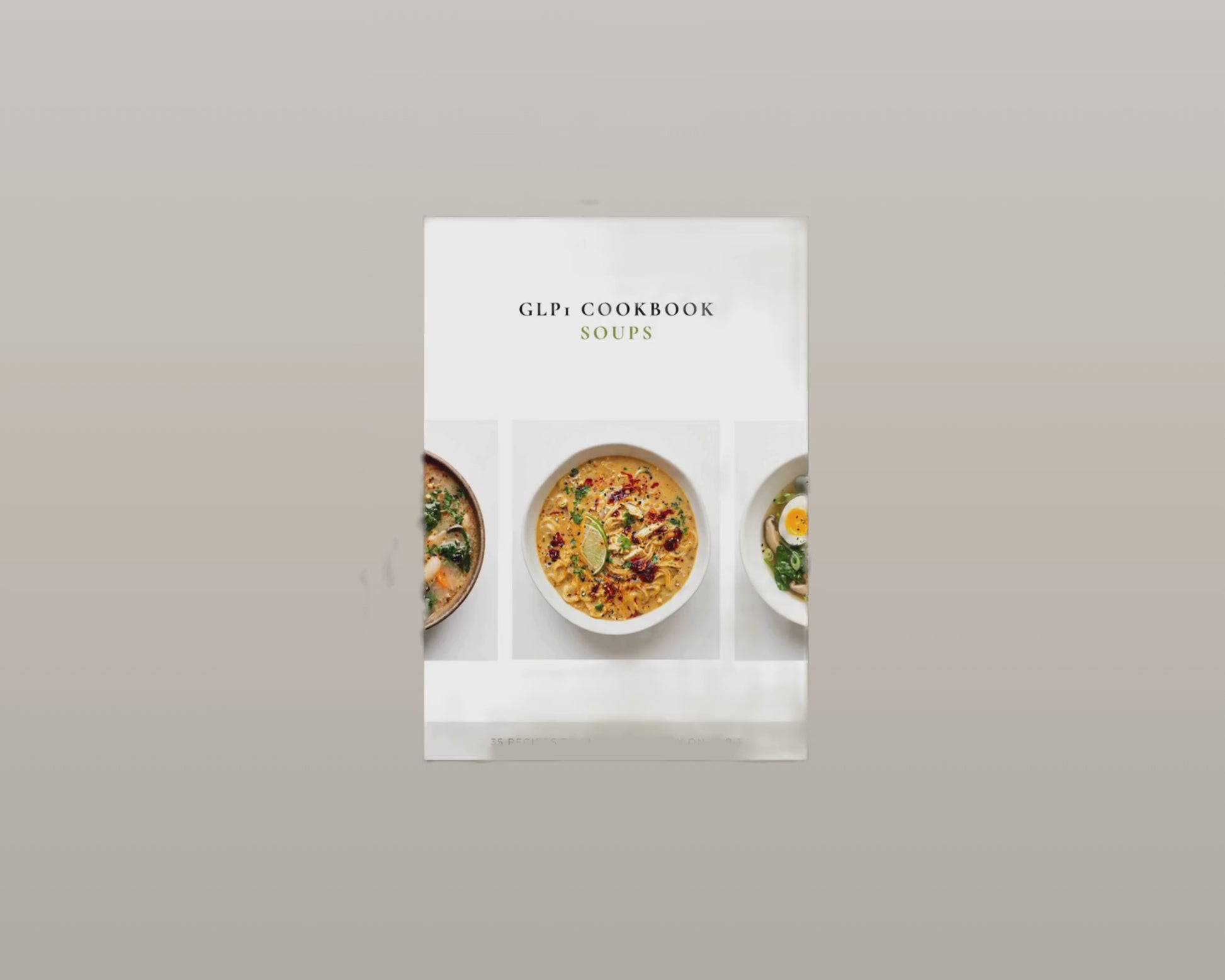 Batch cooking prep guide page from the GLP-1 Soups Cookbook