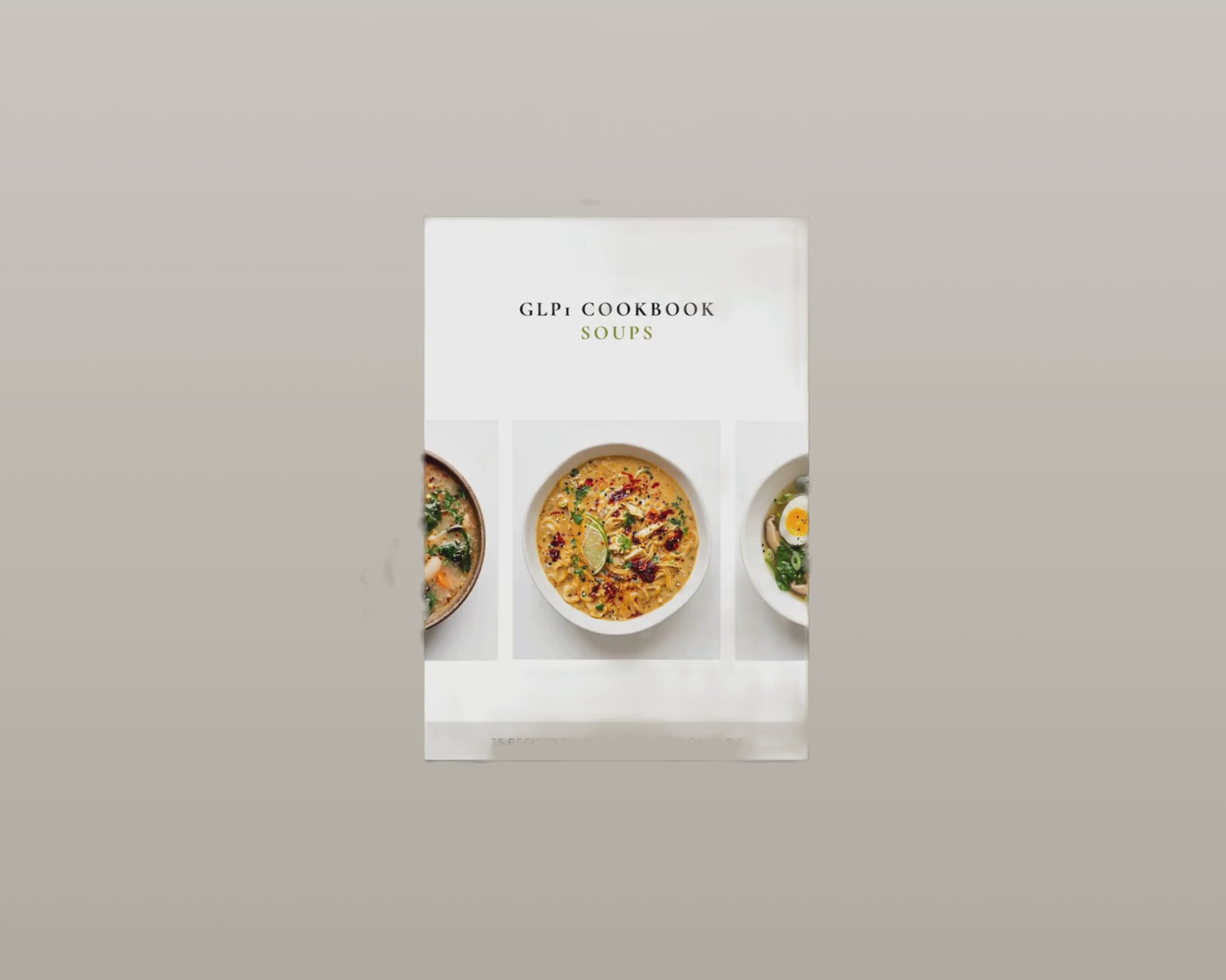 Batch cooking prep guide page from the GLP-1 Soups Cookbook