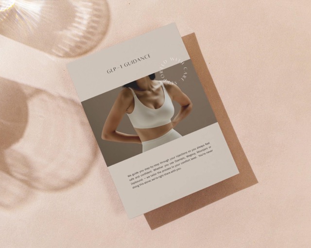 Tirzepatide Zepbound Weight Loss Flyer, Canva Patient Education Template