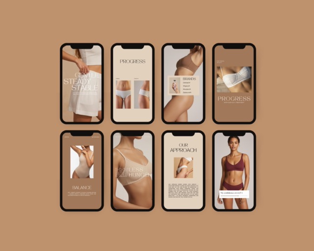 Health Coach Instagram Story Templates Editable in Canva | Wellness & Nutrition Education Stories | Macro Coaching Story Slides