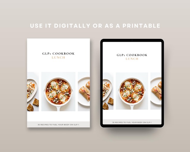Tirzepatide Lunch Recipes | Low Fodmap Cookbook | GLP1 Weekly Meal Plan for Weight Loss | Foods Nausea & Constipation Relief
