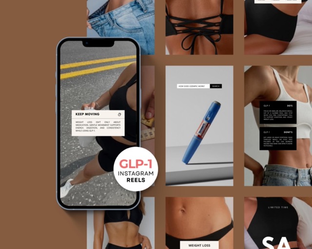Ready to Post Reels for Nurse Injector | Editable Canva Video Templates for GLP-1 Clinic and Aesthetic Provider