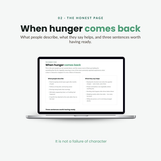 GLP-1 Maintenance Planner | Weight Maintenance Food List and Habit Tracker for After Semaglutide and Tirzepatide | 90 Day Printable